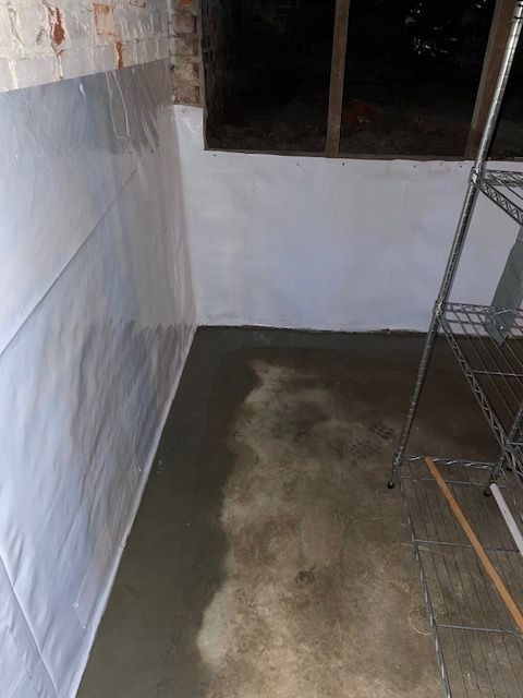 Interior Basement Waterproofing